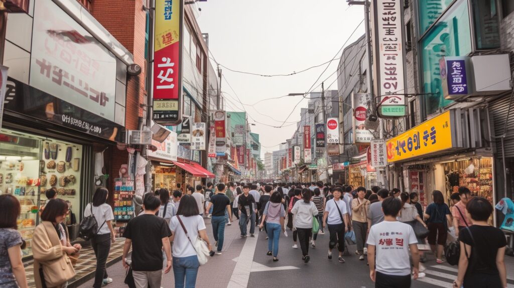 hongdae shooping street