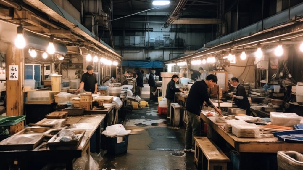 tokyo tsukiji fish market