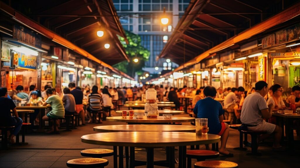 Top 10 Must-Visit Places in Singapore hawker centers