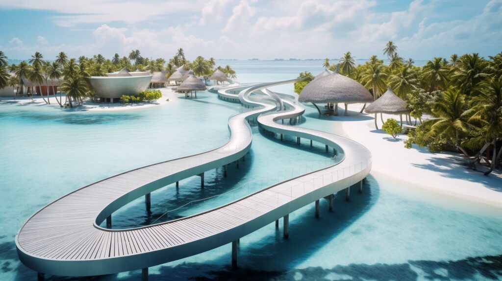 Artificial Beach maldives