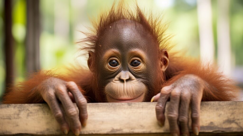 sepilok orangutan rehabilitation centre witness orang utan